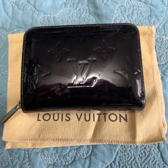 Louis Vuitton Amarante Zippy Vernis Compact Wallet - Picture 2 of 13